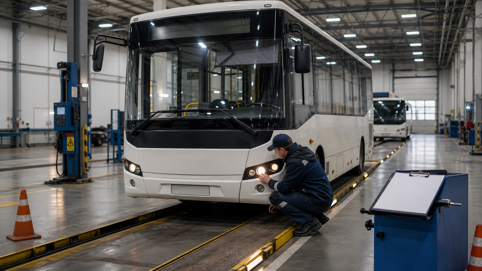Техосмотр автобуса: документы и периодичность